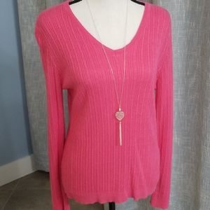 Caribbean Joe V neck Sweater EUC